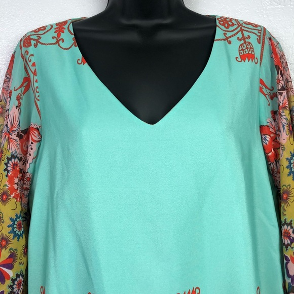 Anthropologie UNCLE FRANK floral print dress Sz XS - Picture 3 of 11